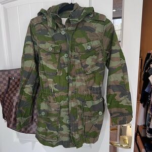 J. Crew Camo Jacket